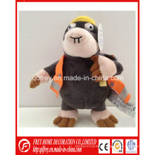 Plush Cartoon Mascot Toy for Promotion Adivsing